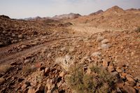 Rocky Damaraland landscape