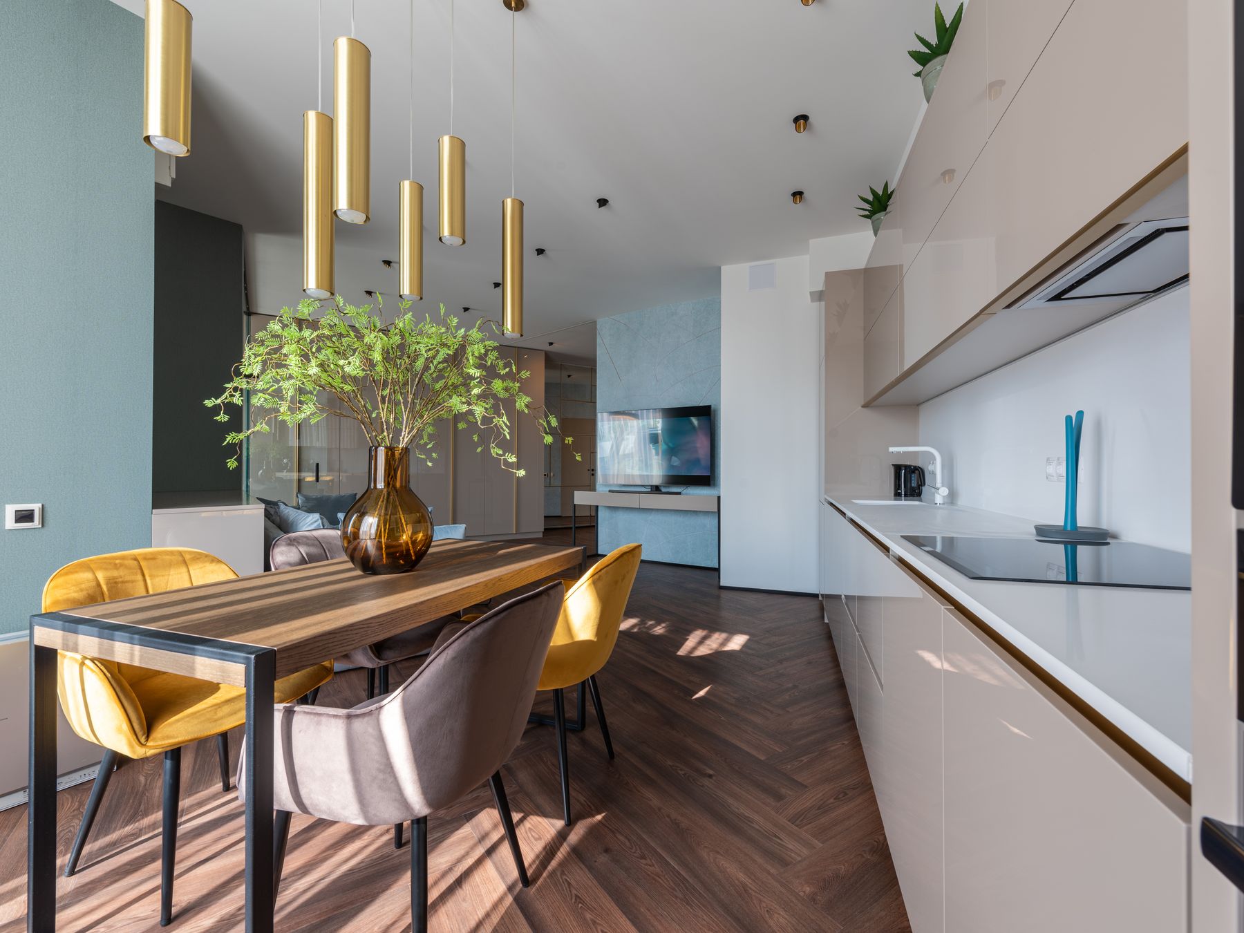 South Kensington — professional movers carrying furniture on a house move