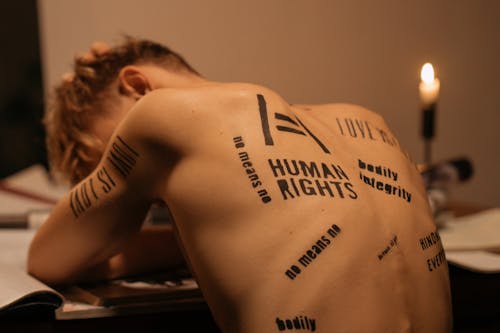 人, 人体彩绘, 刺青 的 免费素材图片