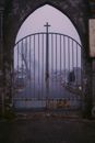 Metal Gate in the Cemetery