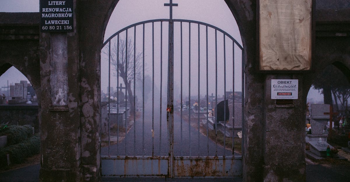 Black Metal Gate