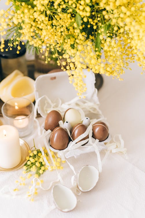 갈색 계란, 노란색, 달걀의 무료 스톡 사진
