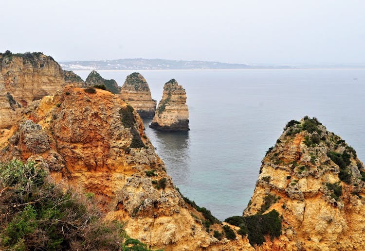 The Twelve Apostles Limestone Stacks In Victoria, Australia 