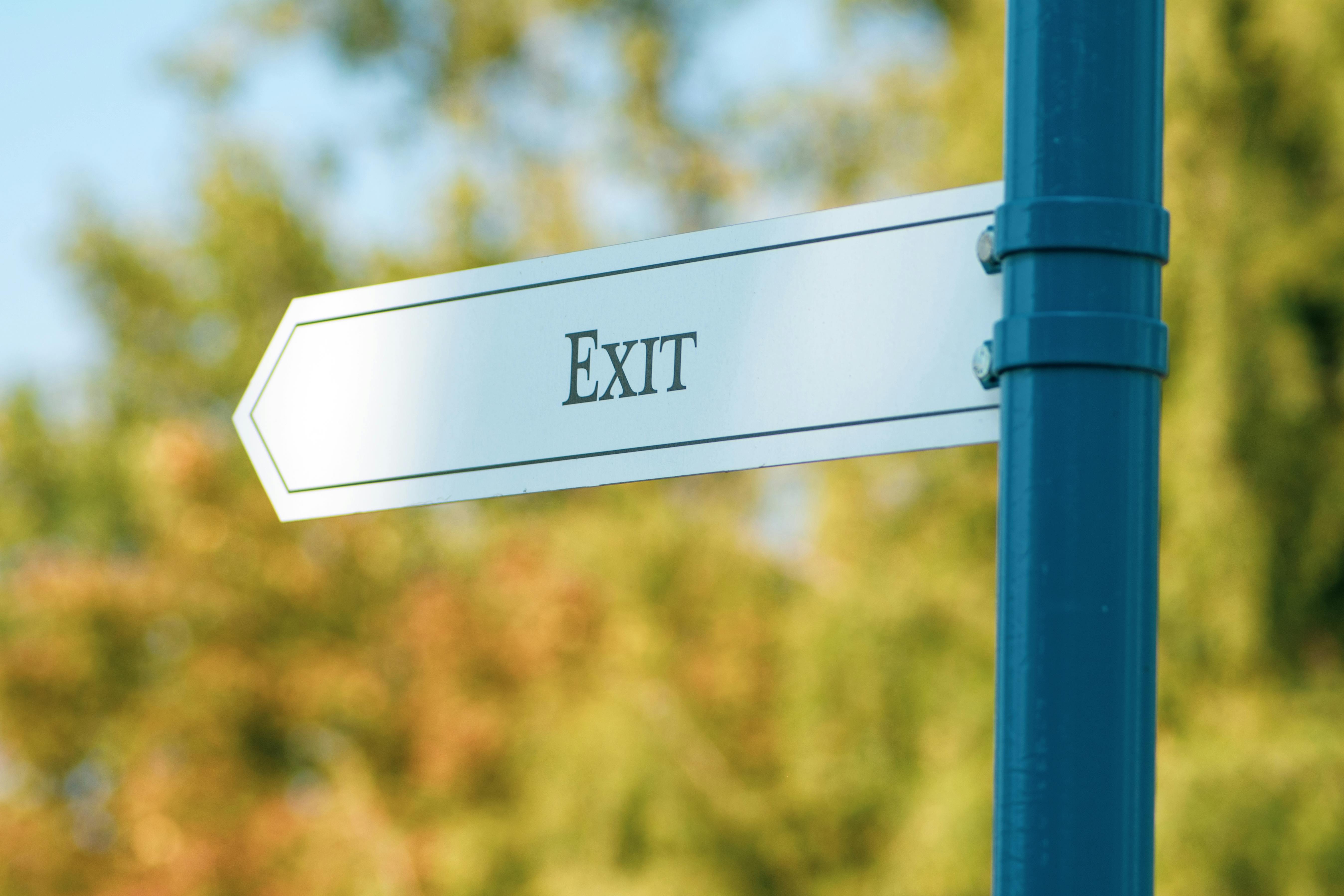 close up shot of a sign