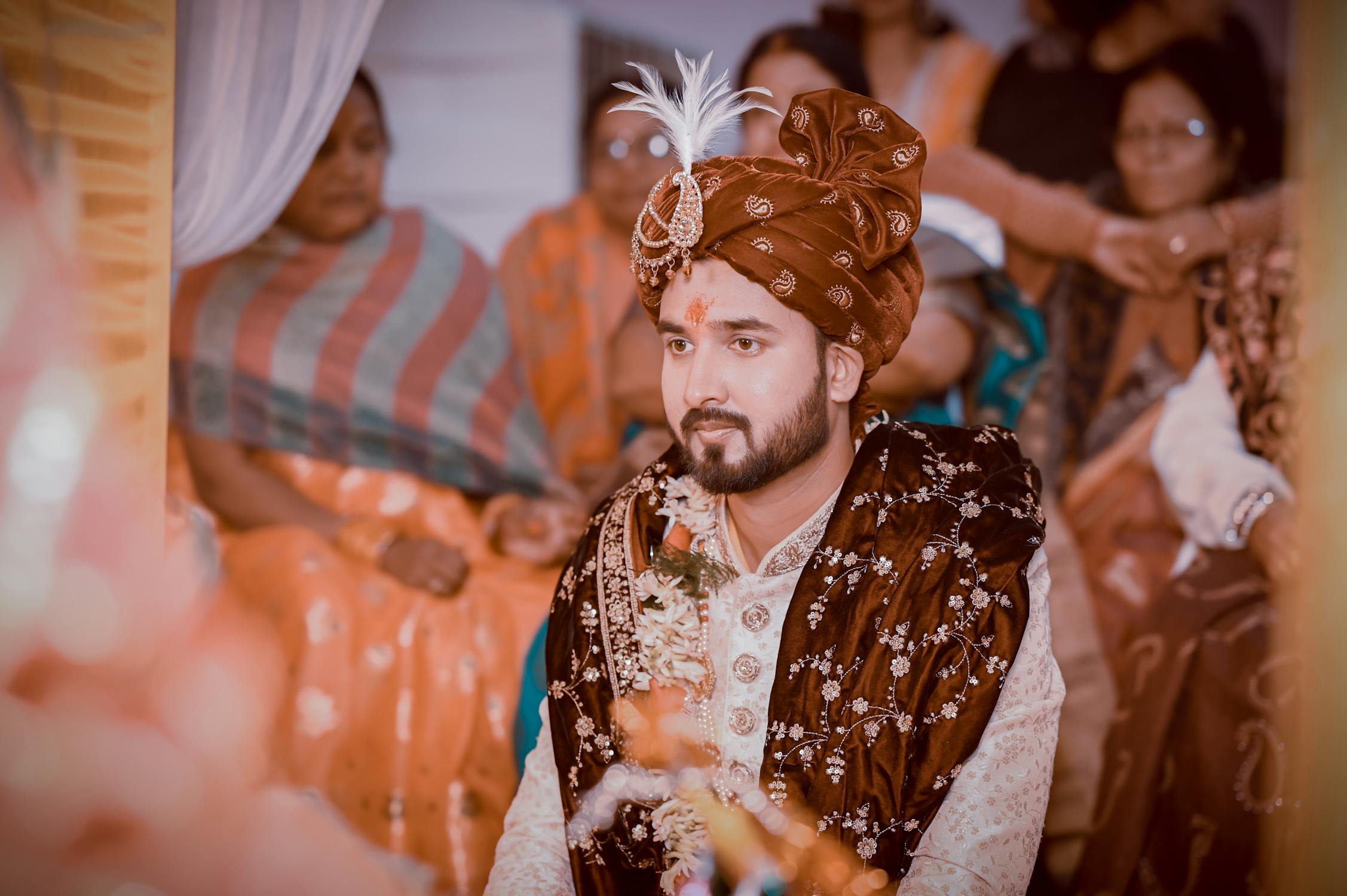 Indian Groom Photo by UniQue  Click from Pexels: https://www.pexels.com/photo/groom-wearing-traditional-clothes-6498098/