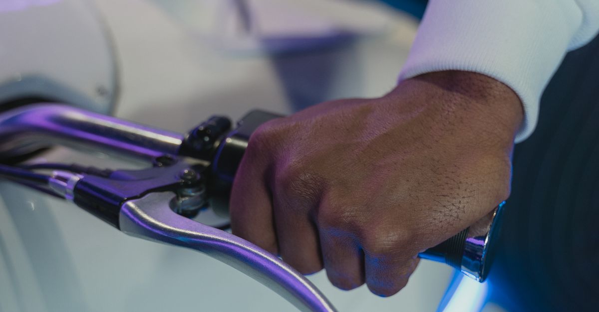 Hand on Handlebar · Free Stock Photo