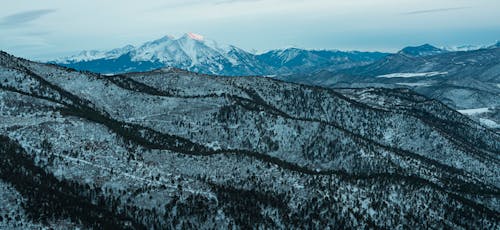 Drone Shot of Mountains
