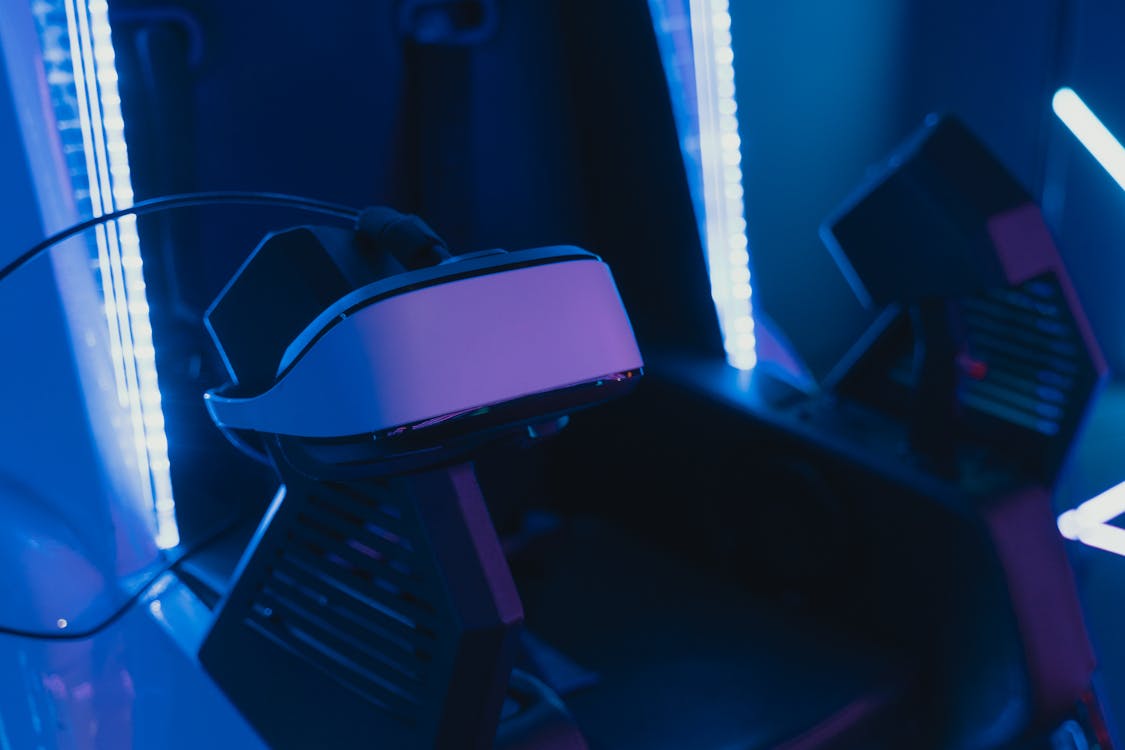 Close-up Photo of a VR Headset