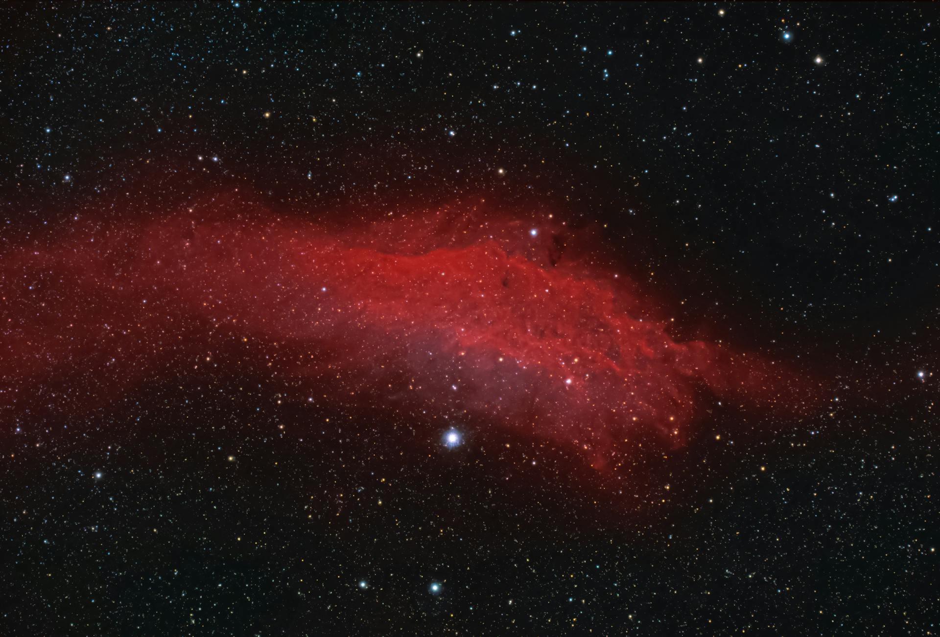 Scenic View of Nebula in Space