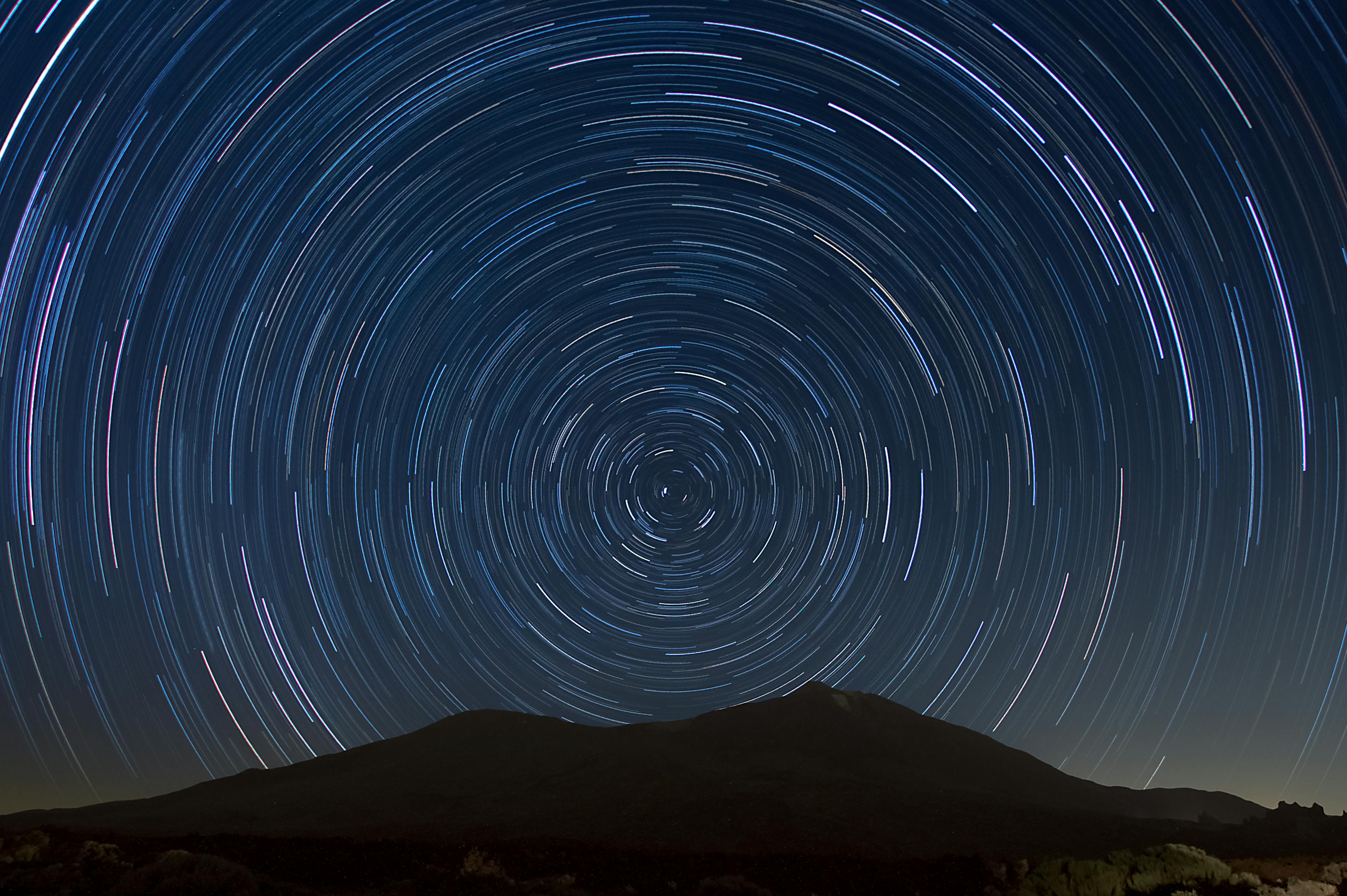 Time Lapse Photography of Stars · Free Stock Photo