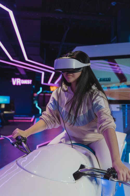 VR, vr耳機, 互動 的 免費圖庫相片