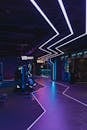 Inside of a Virtual Reality Arcade