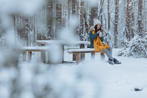 Ingyenes stockfotó ázsiai nő, dzseki, hideg témában