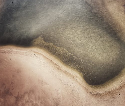 Aerial View of a Desert
