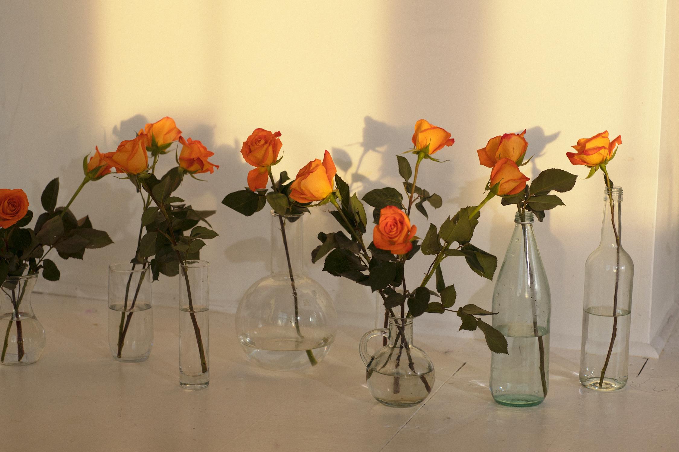 Ideas para decorar con rosas