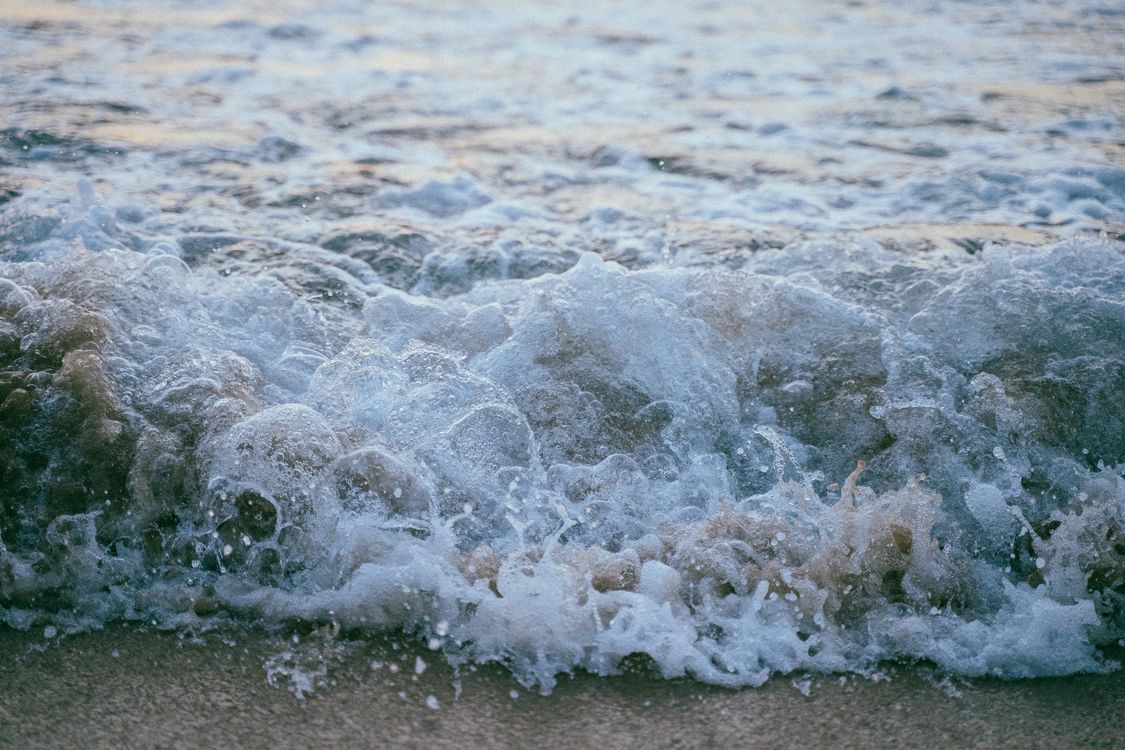 Close Up Photo of a Wave · Free Stock Photo