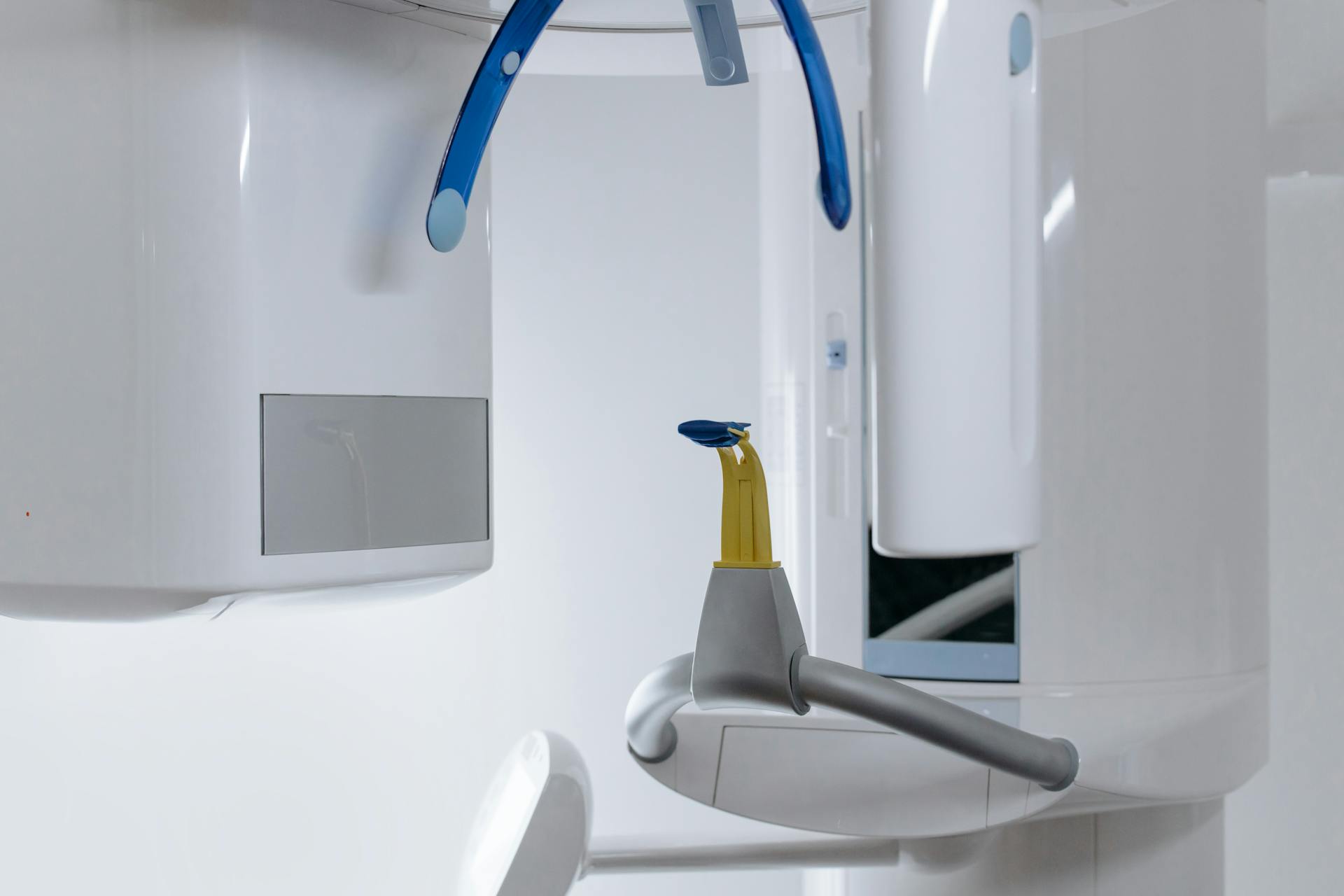 Close-Up Shot of a Dental X-ray Machine