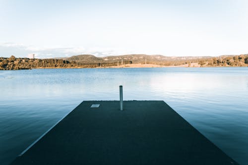 Foto d'estoc gratuïta de andana, llac, moll