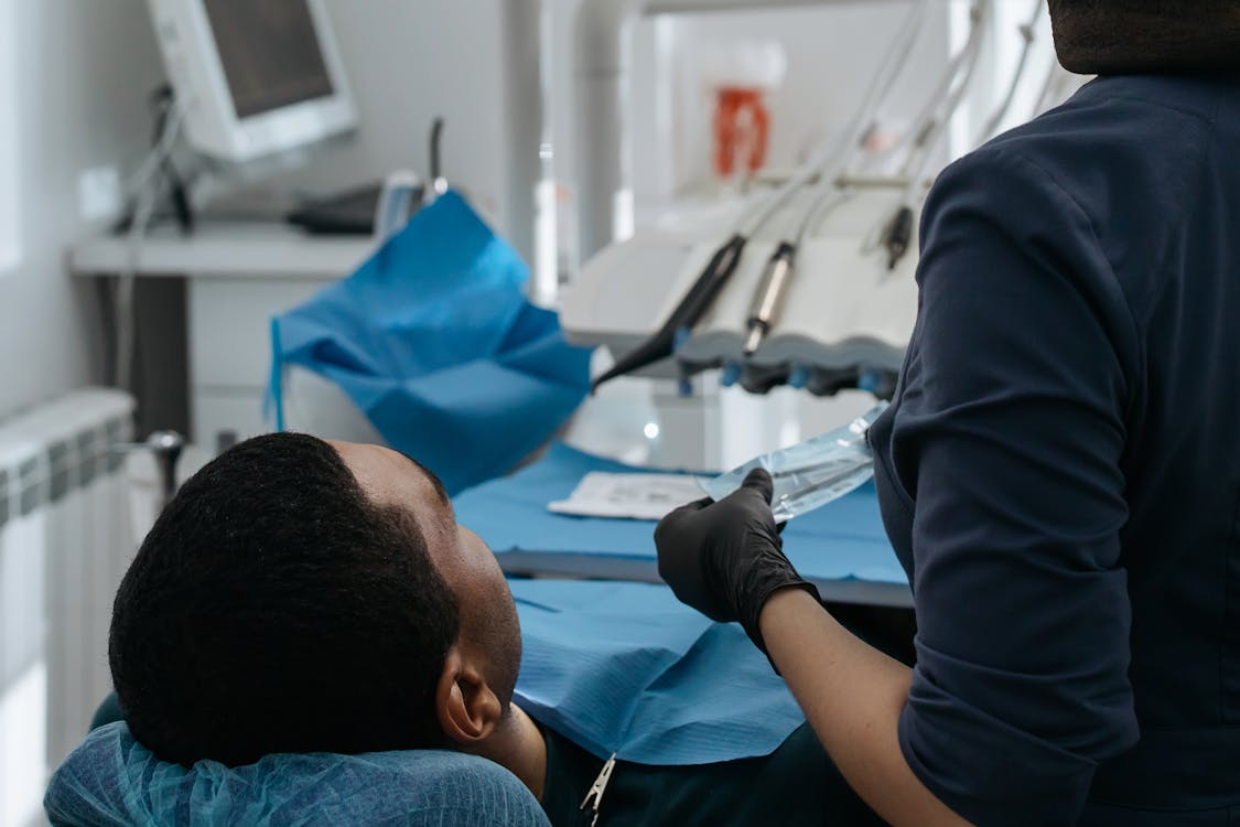 Free A Person Having Dental Checkup Stock Photo