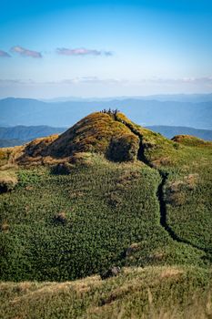 Explore the stunning mountain landscape in Taiwan, featuring lush greenery and scenic views.
