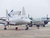 Airplanes on Airport Runway