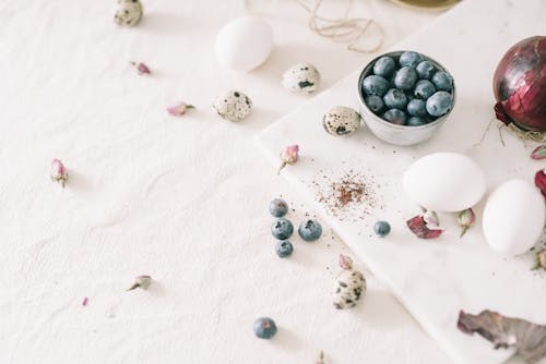 Gratis arkivbilde med blåbær, dekorasjon, egg