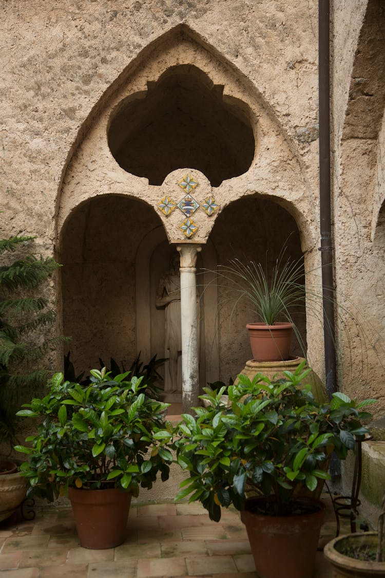 View Of A Cloister