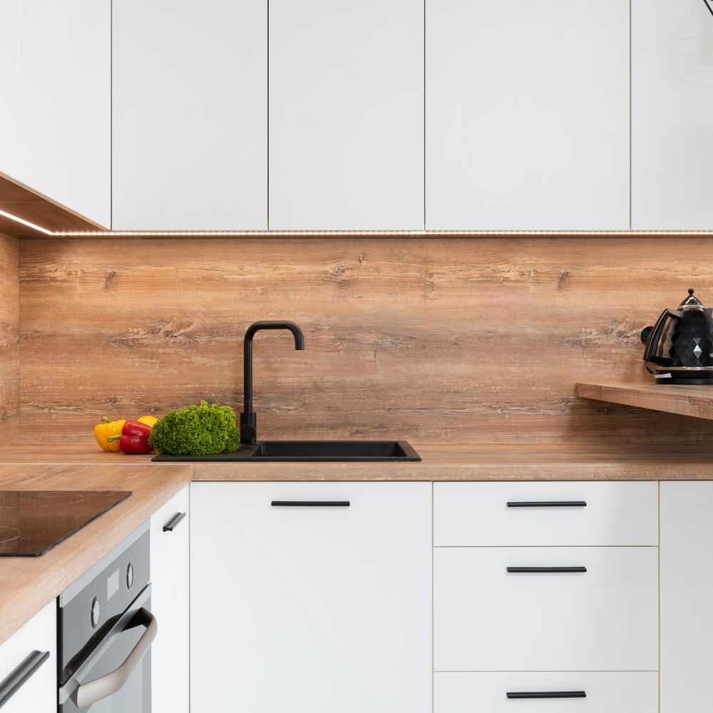 Kitchen Spraying in Arkley — quality trade paint going on in two coats