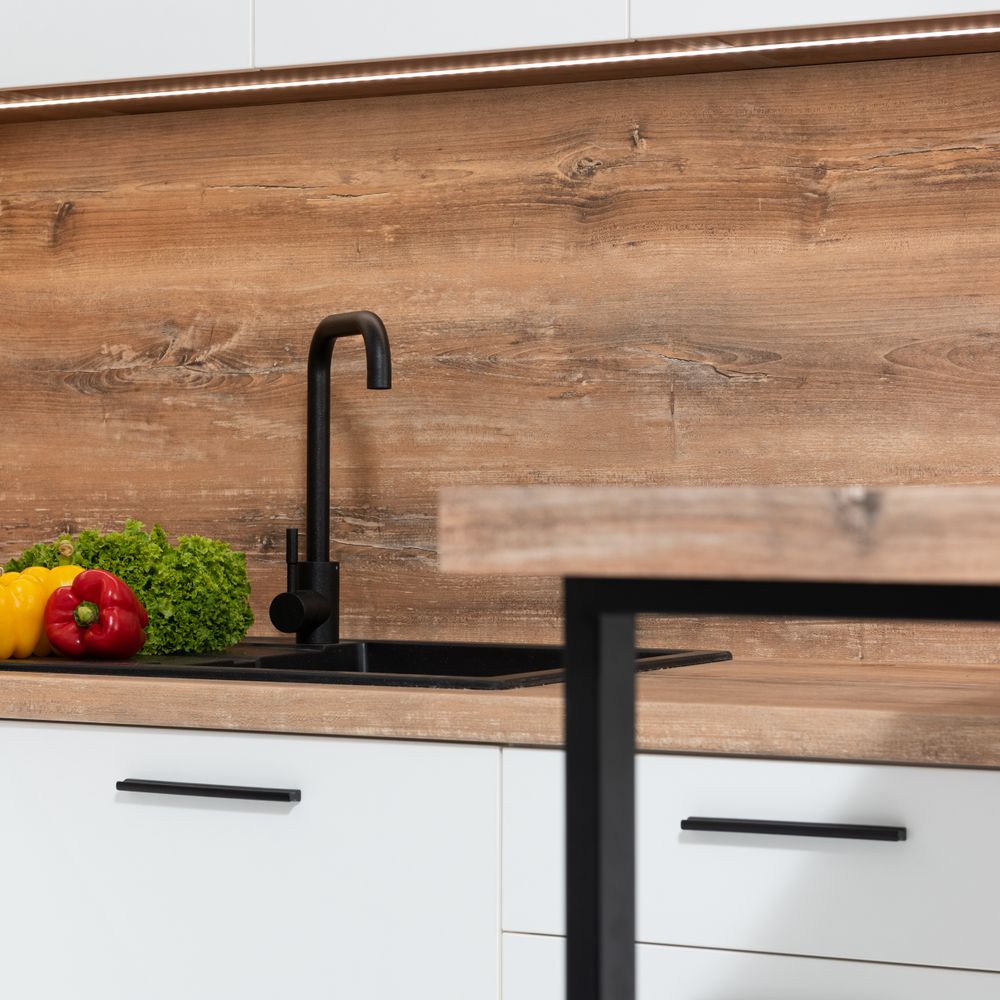 Kitchen Spraying in Herne Hill — clean edges cut in around trim and sockets