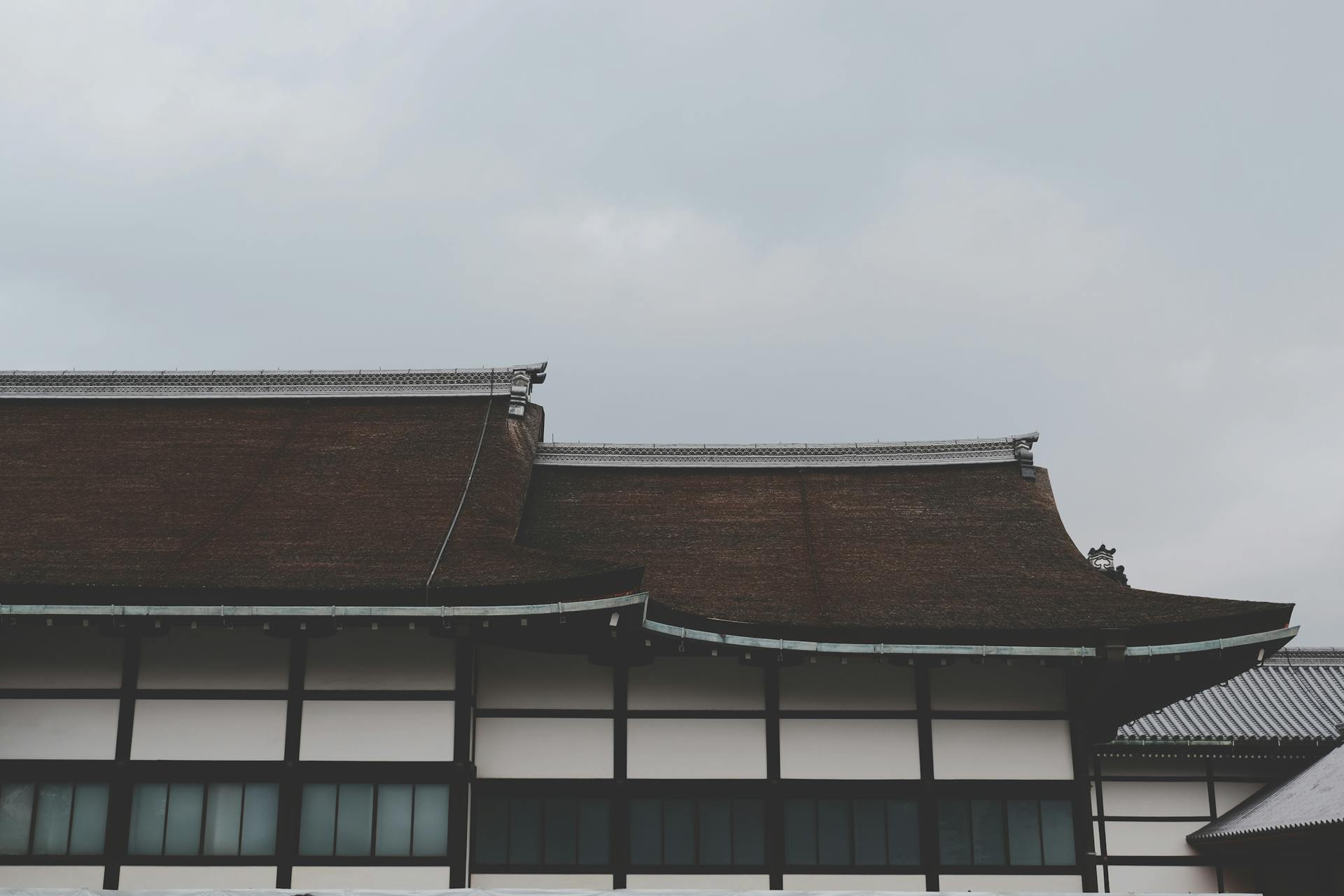 Roof of House in Japan