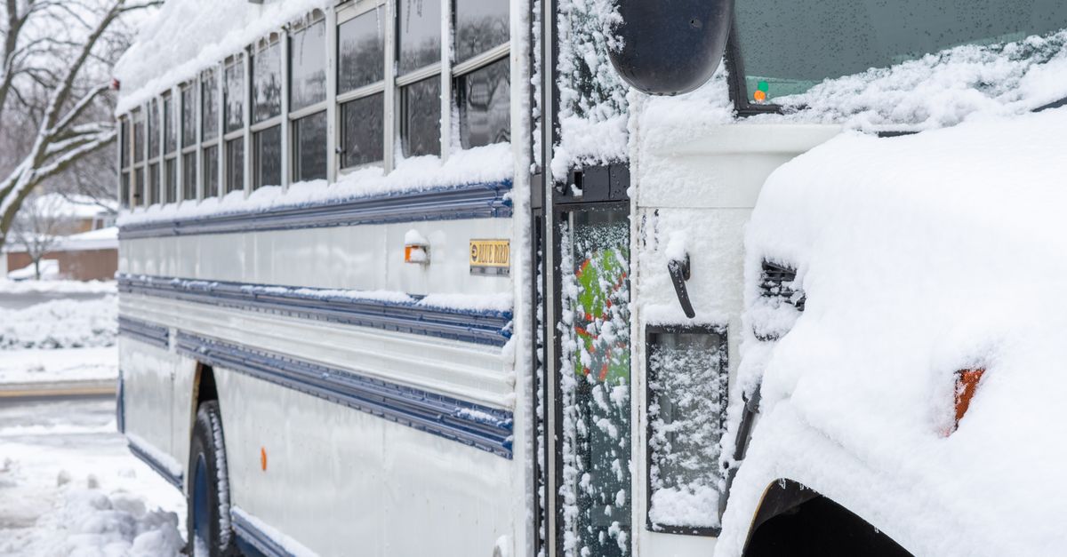 Bus Snow Rails A Snow Covered Bus · Free Stock Photo