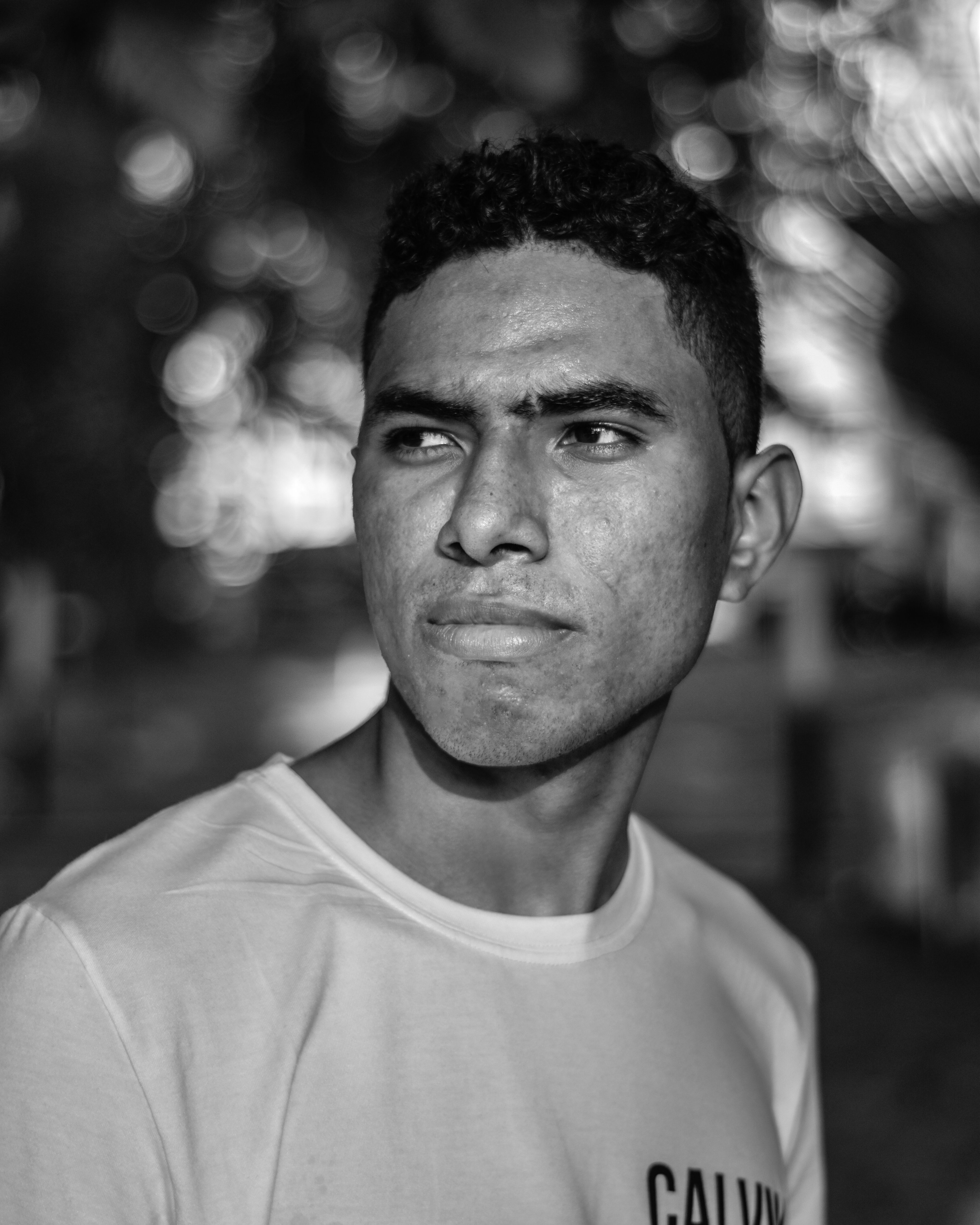 Black and White Portrait of a Man · Free Stock Photo