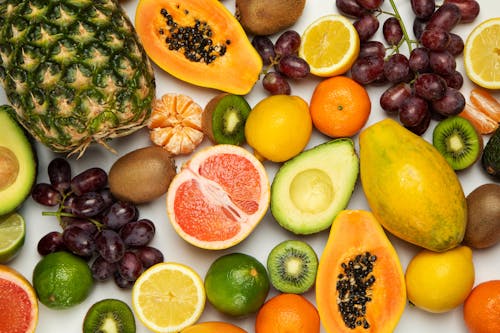 Variety of Fresh Fruits