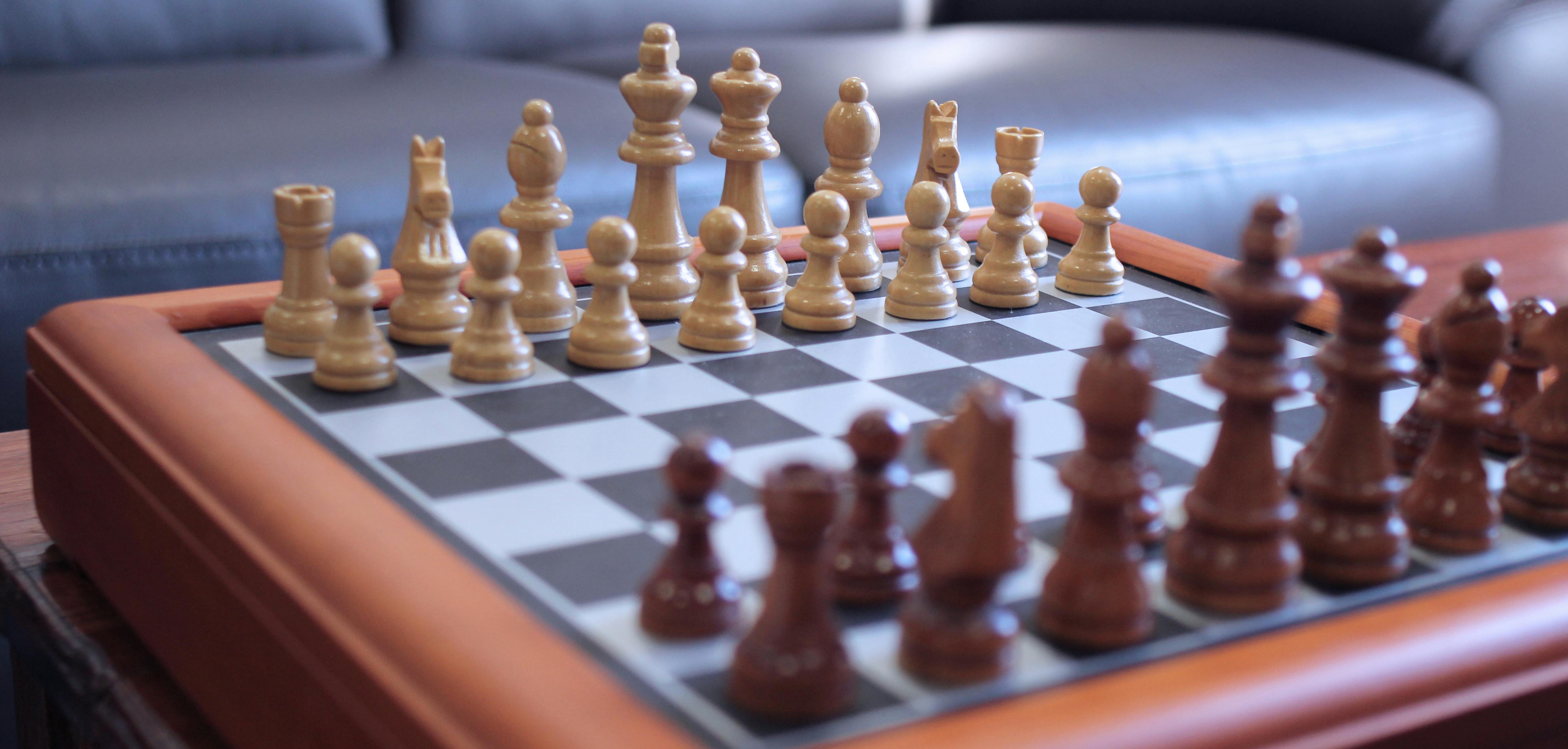 White Chess Piece on Top of Chess Board Â· Free Stock Photo