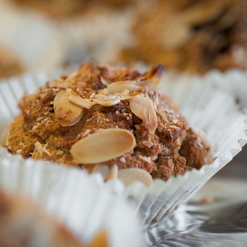 Tart Cherry Almond Muffins