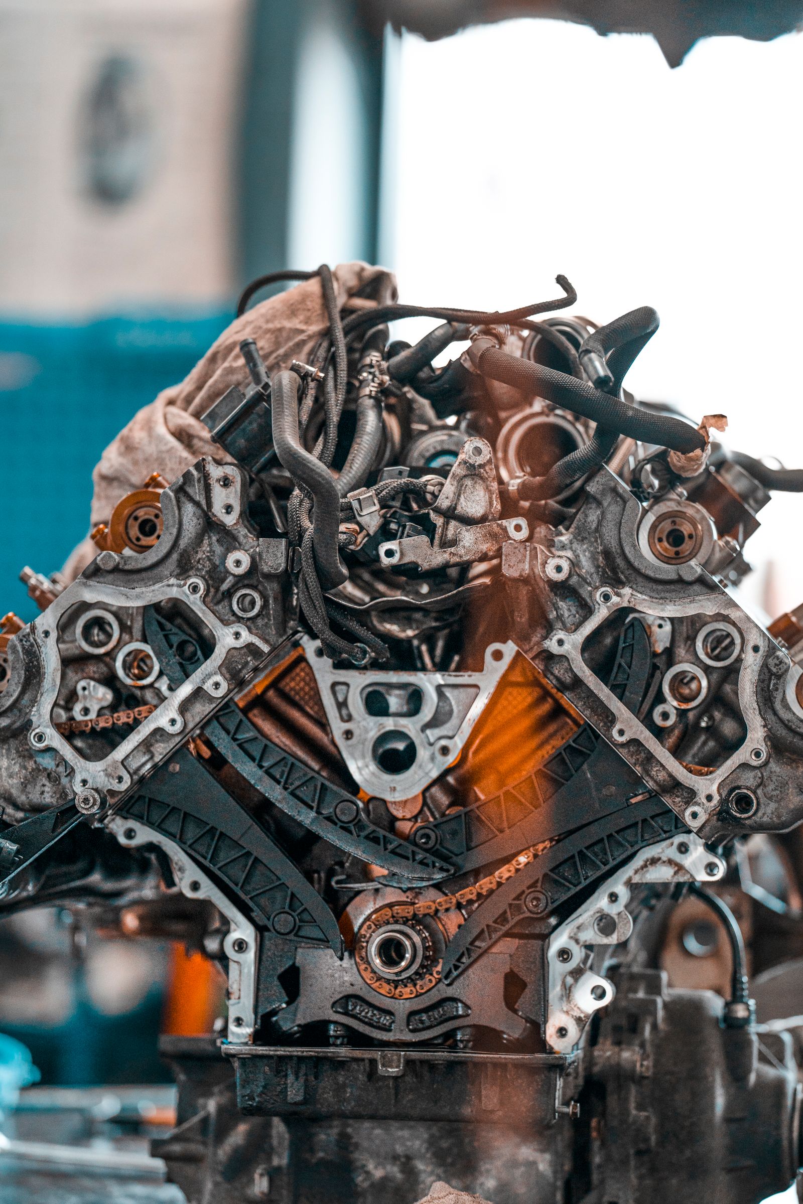 Engine and drivetrain components