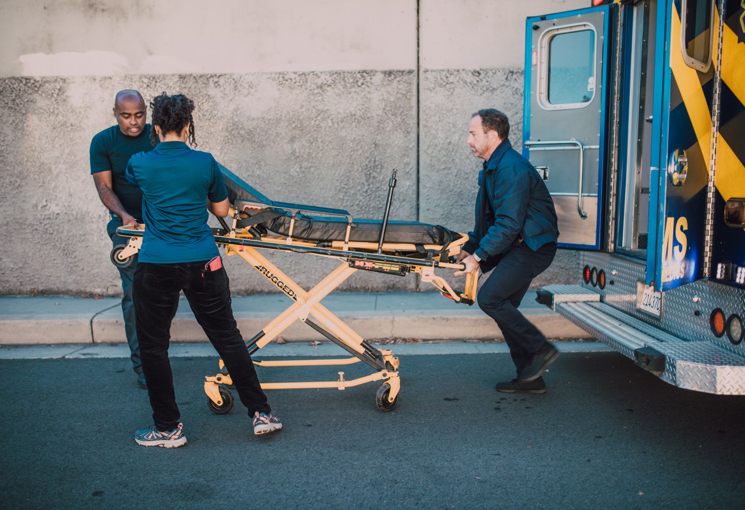 Tilstock — man and van team loading a removal van