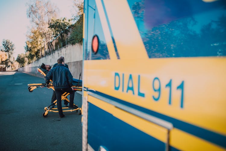 Man On A Stretcher