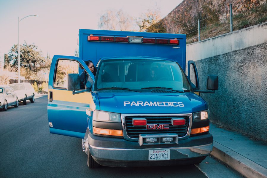 EMS on scene
