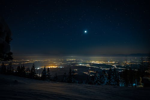 Kostnadsfri bild av astro, horisont, måne