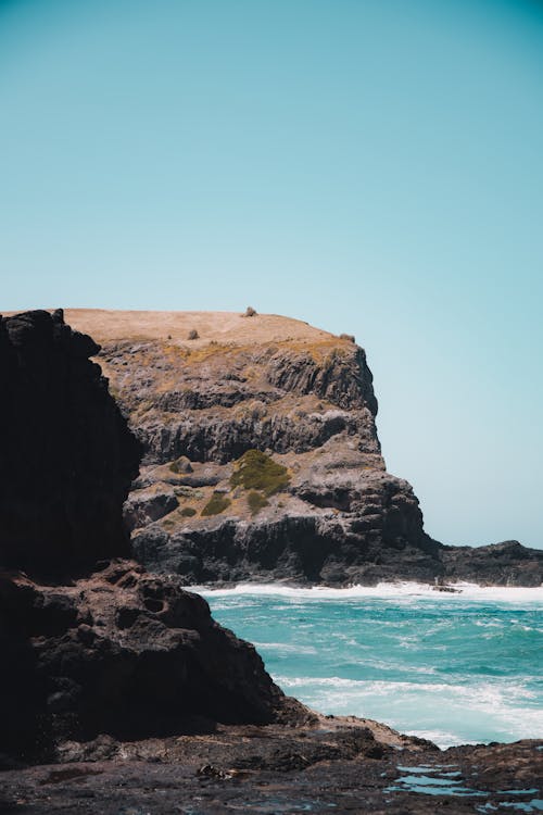 Rock Formation on Coast 