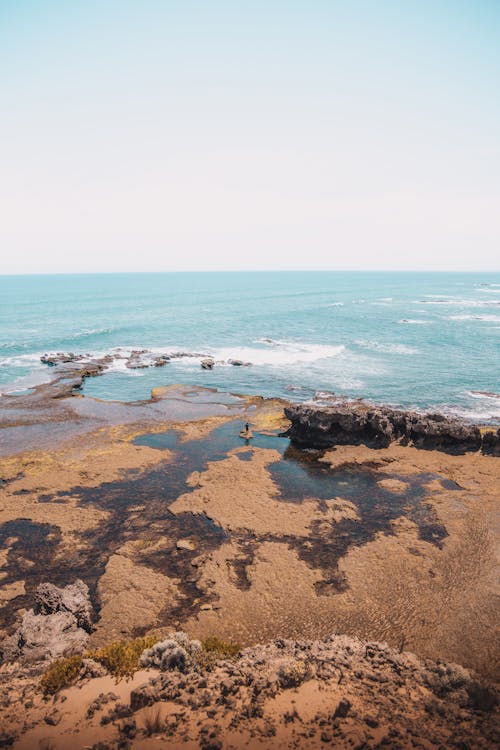 Imagine de stoc gratuită din coastă, face cu mâna, faleză