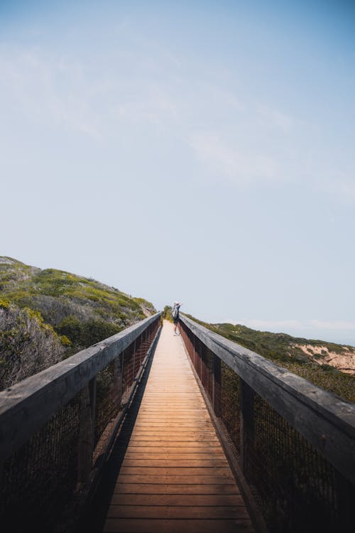 Fotos de stock gratuitas de de madera, pasadera, puente