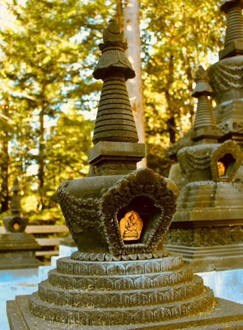 Fotos de stock gratuitas de bajorrelieve, budista, esculpido