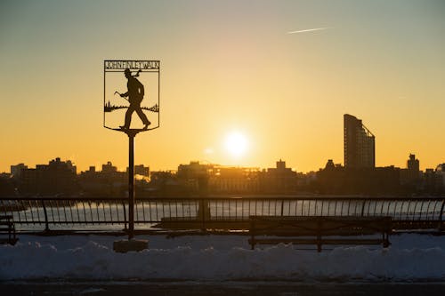 Foto profissional grátis de lado leste superior, Manhattan, nascer do sol