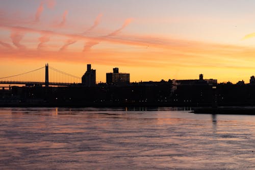 Foto profissional grátis de lado leste superior, Manhattan, nascer do sol