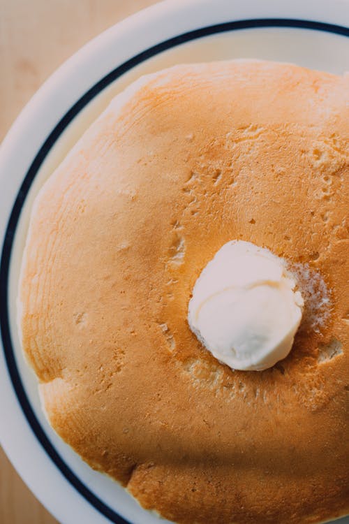 Free Pancake for Breakfast Stock Photo