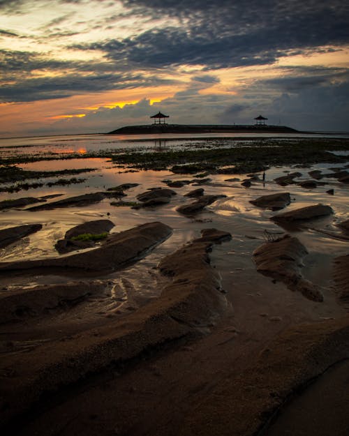 Foto profissional grátis de bali, litoral, nascer do sol