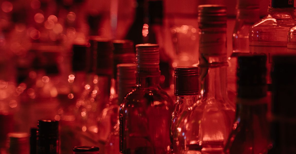 Bottles of Alcoholic Drinks in the Bar · Free Stock Photo