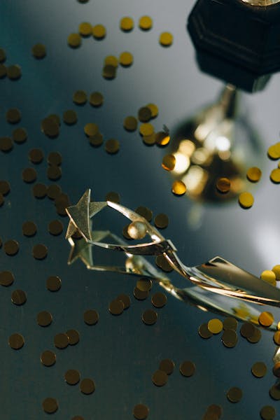 Framedese calligraphy artwork displayed on white wall